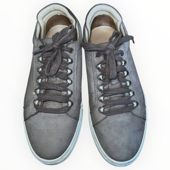 WANT Les Essentiels designer LEATHER PLATFORM Brown White sneakers shoes 6.5 37 - Picture 4 of 7